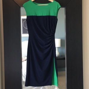 Ralph Lauren Color Block Dress